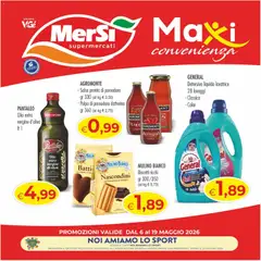 Anteprima dell'opuscolo MerSi Supermercati volantino dal negozio MerSi Supermercati valido da 06/05/2026
