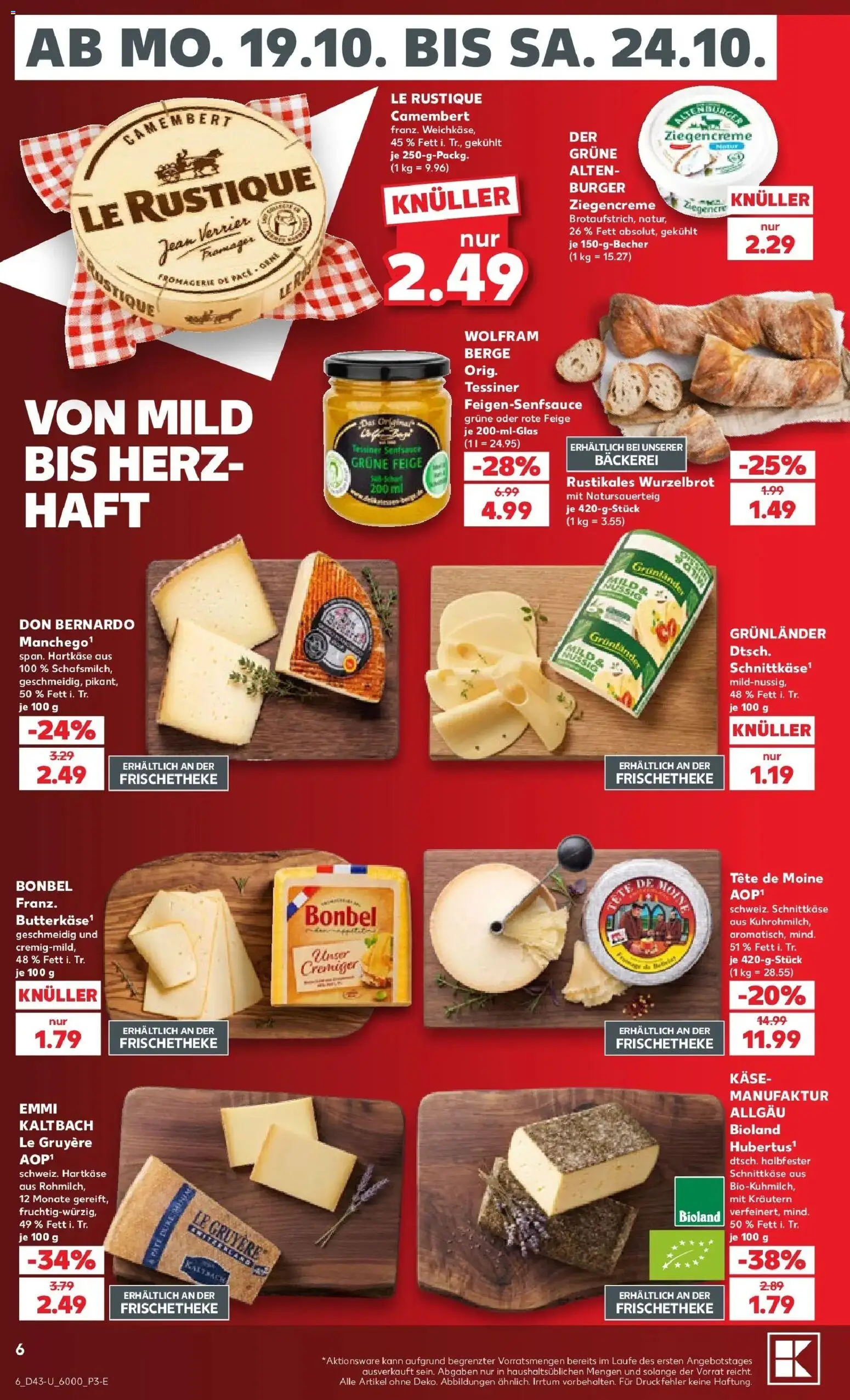 Vorschau von dem Prospekt des Geschäftes Kaufland, gültig ab dem 19.10.2026