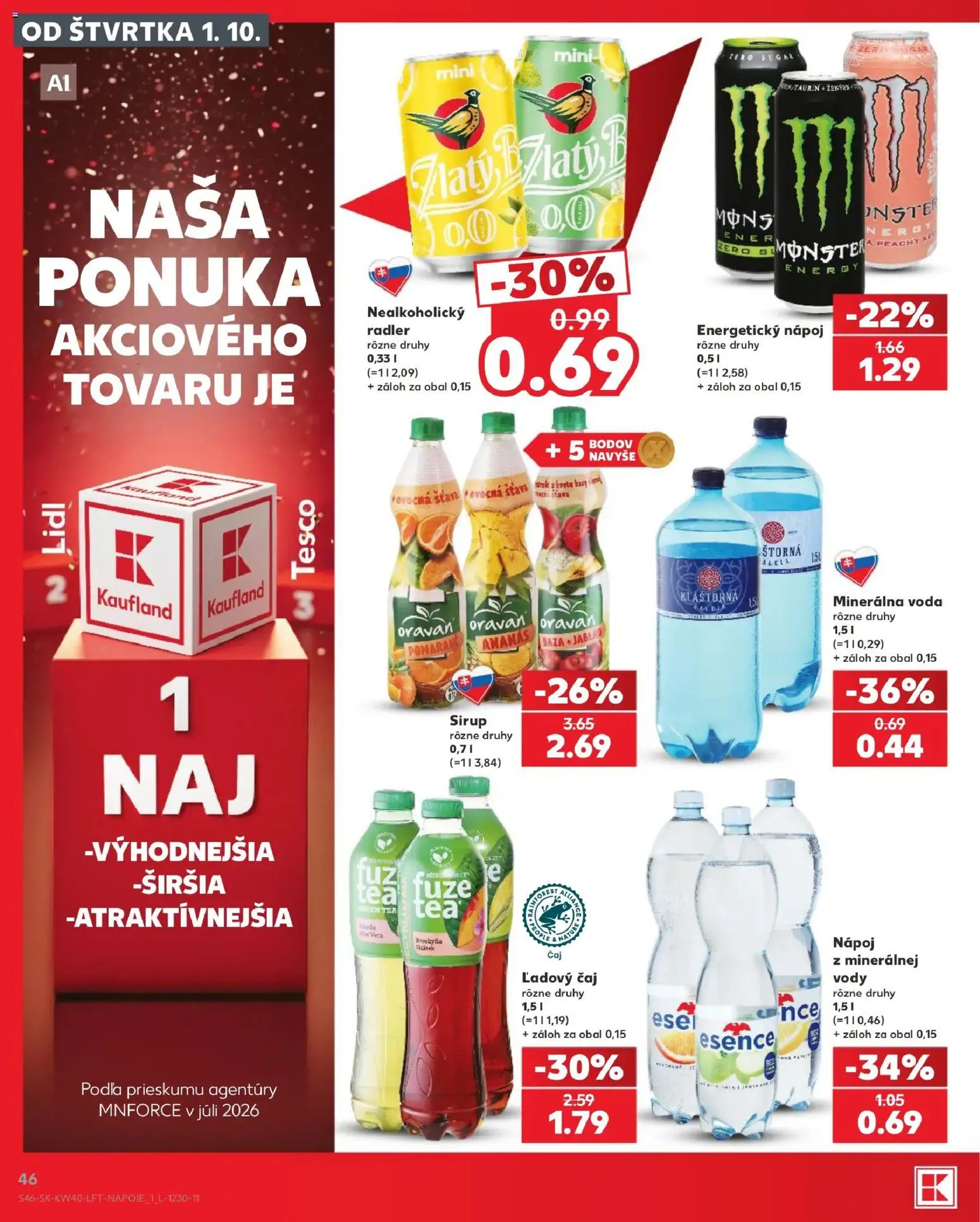 Náhľad Kaufland letáku platného od 01.10.2026