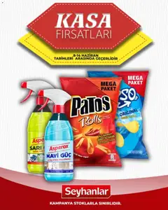 Seyhanlar Market Seyhanlar Market - Katalog Kasa Fırsatları 08.06.2026 - Broşürünün önizlemesi