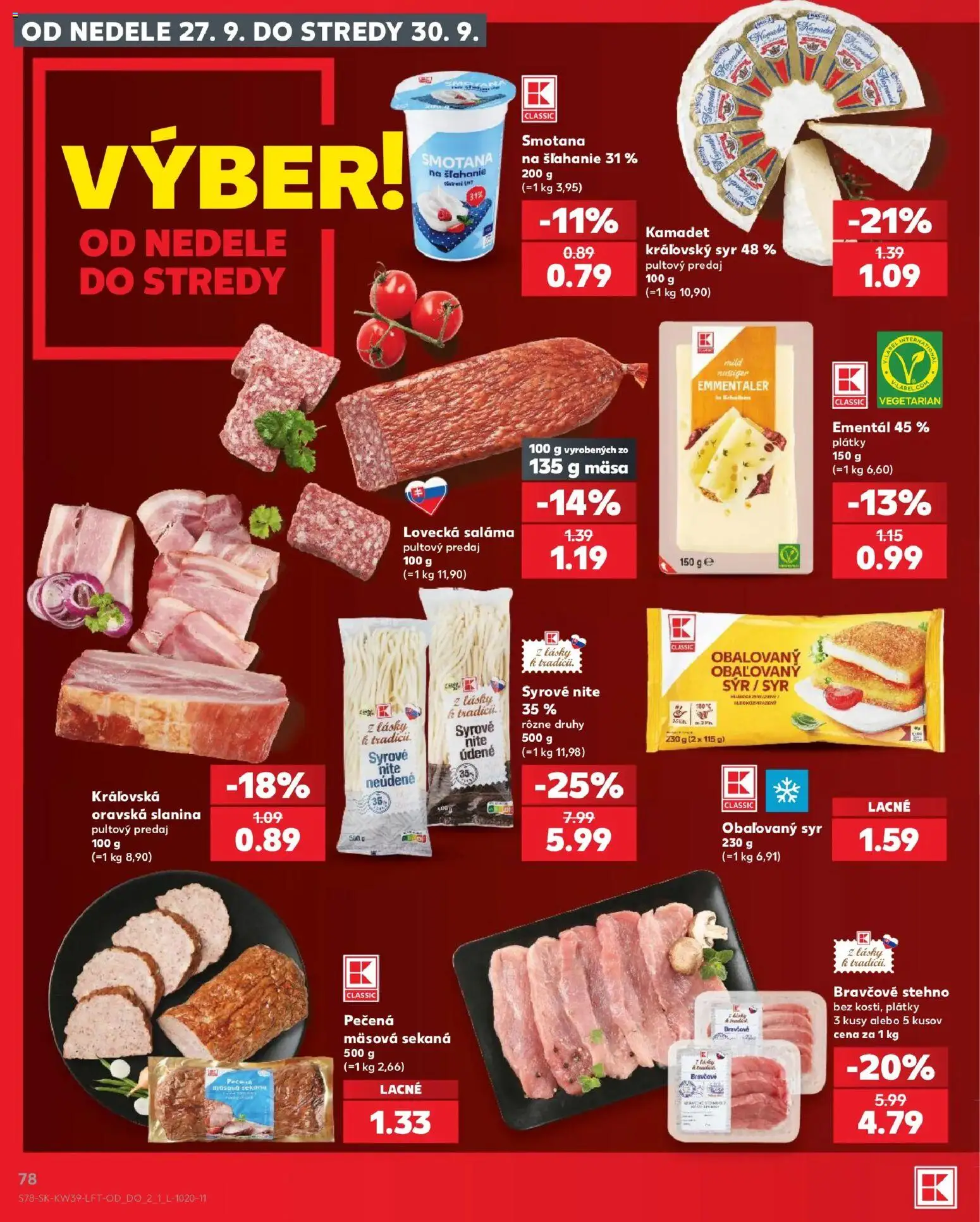 Náhľad Kaufland letáku platného od 24.09.2026