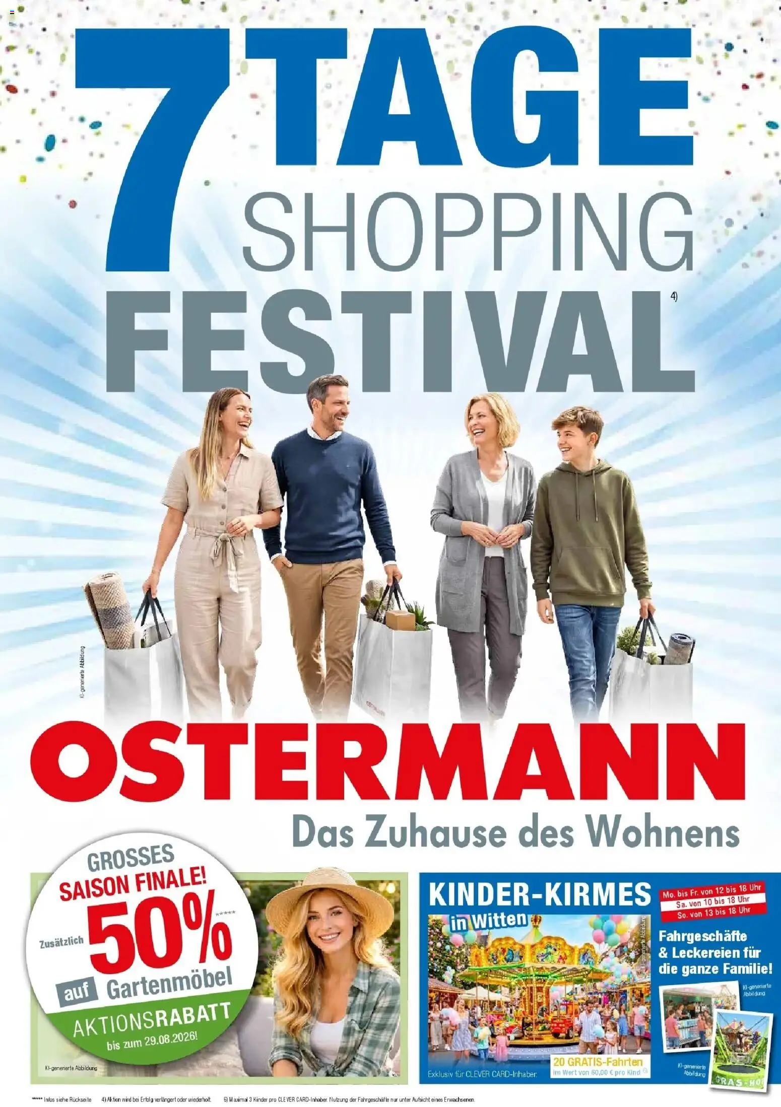 Vorschau von dem Prospekt des Geschäftes Ostermann, gültig ab dem 08.08.2026