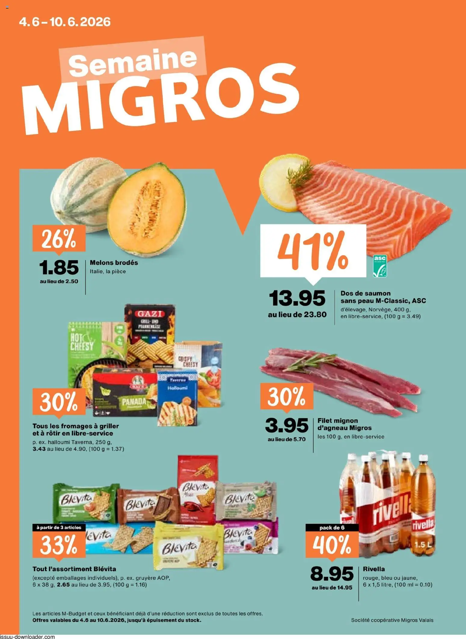 Vorschau des Merkblatts Migros aktionen FR vom Shop Migros gültig von 04.06.2026 bis 10.06.2026