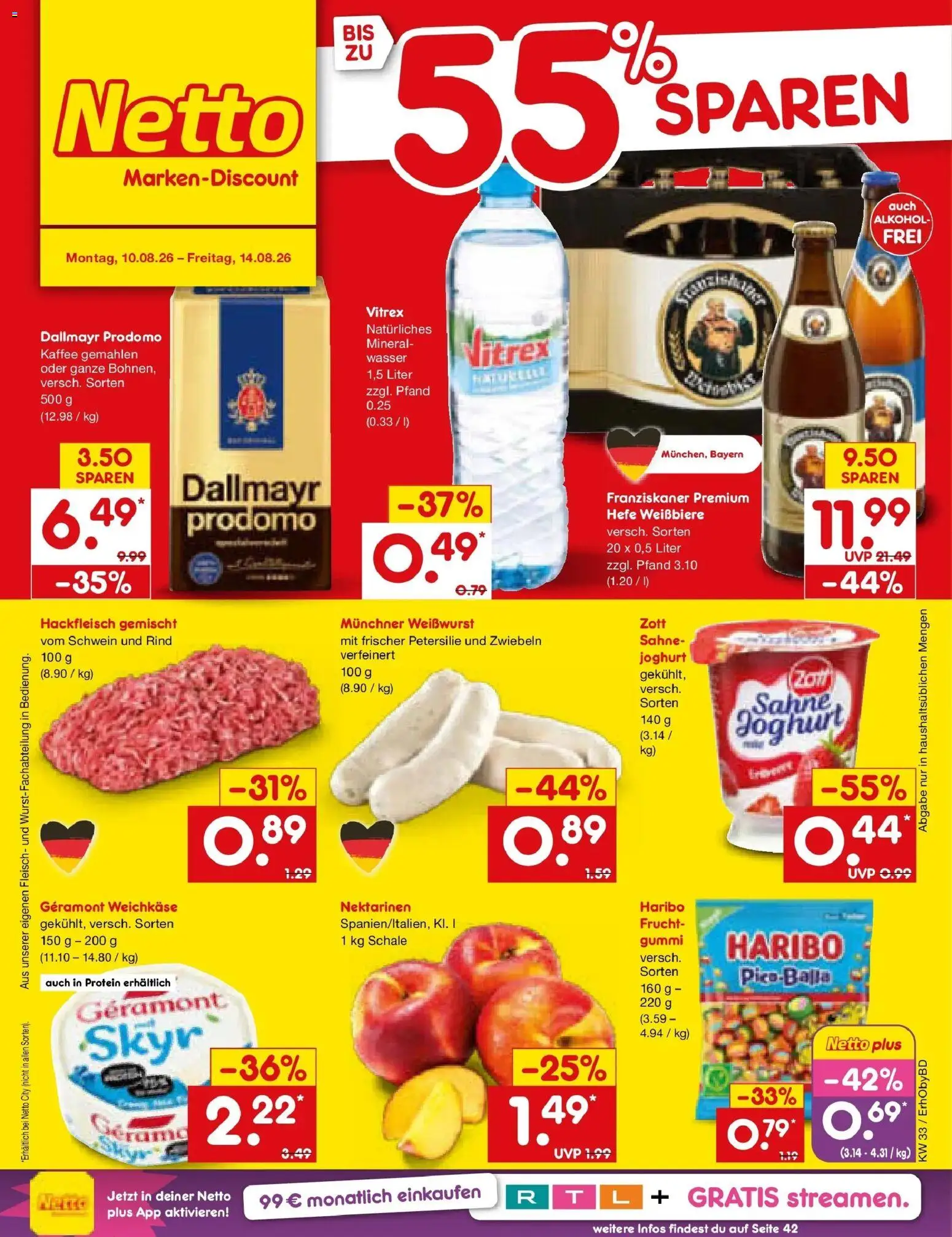 Vorschau von dem Prospekt des Geschäftes Netto Marken-Discount, gültig ab dem 10.08.2026