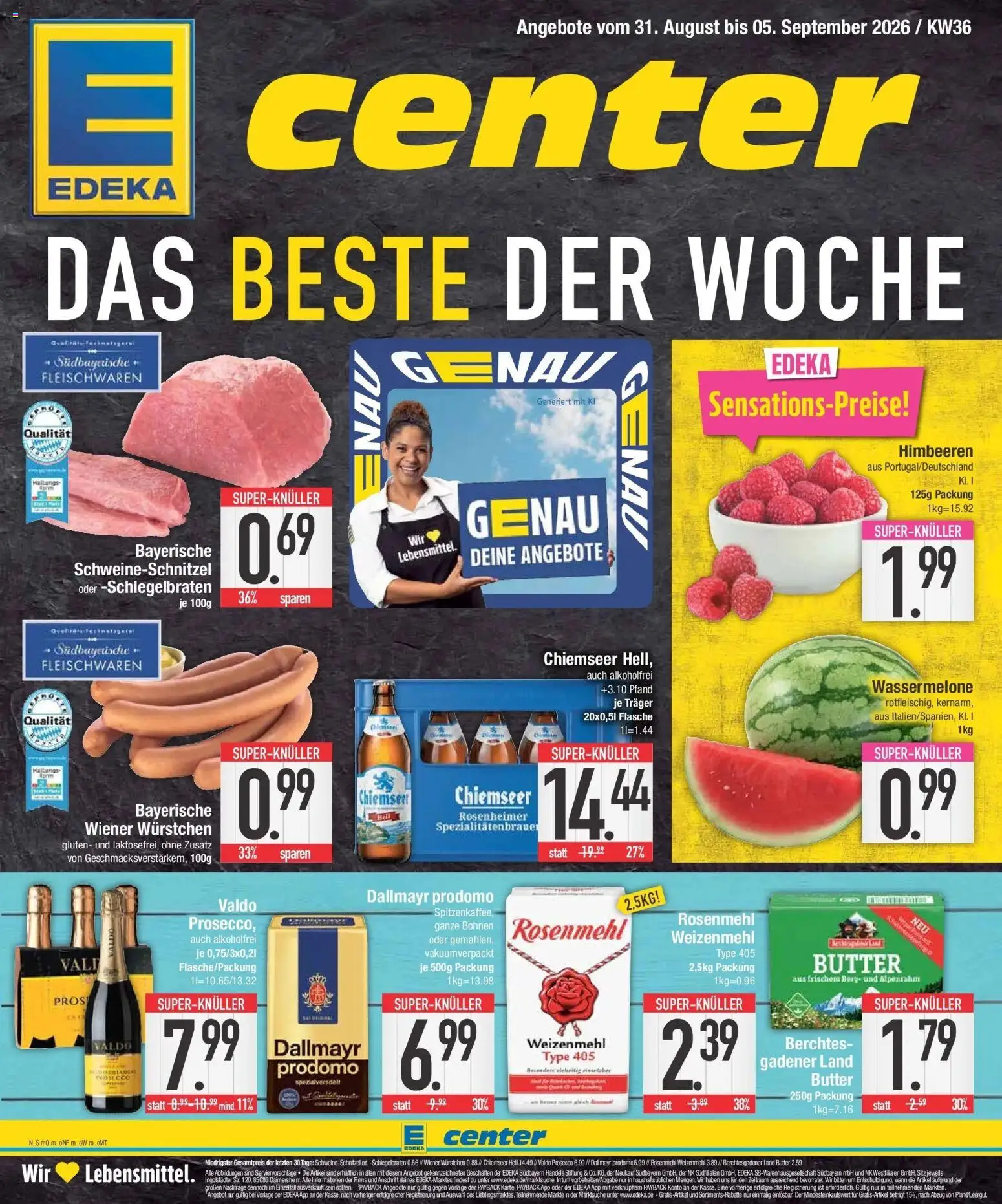 Vorschau von dem Prospekt des Geschäftes Edeka, gültig ab dem 31.08.2026