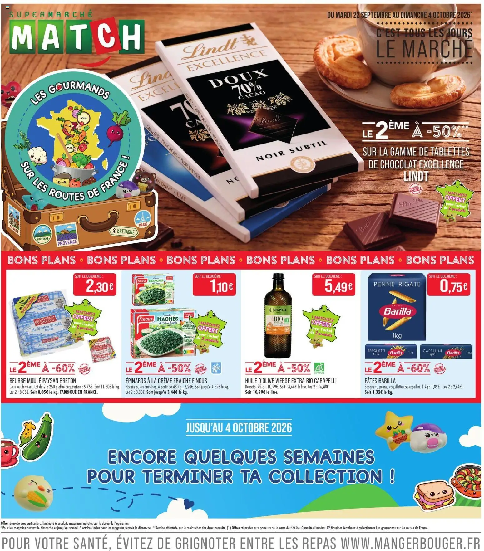 Prévisualisation de Match Supermarché catalogue du magasin Match Supermarché formulaire valide 22/09/2026
