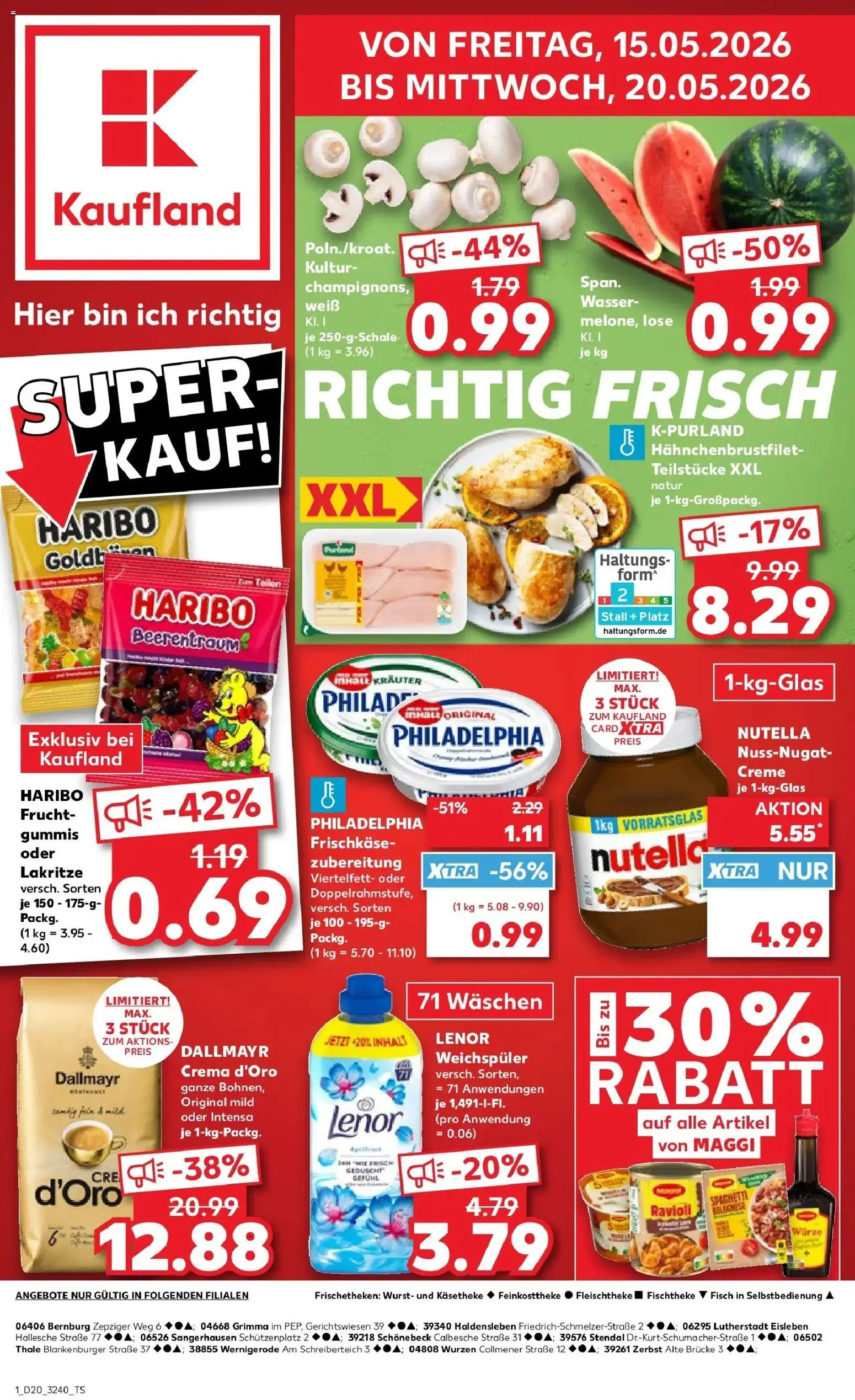 Vorschau von dem Prospekt des Geschäftes Kaufland, gültig ab dem 14.05.2026