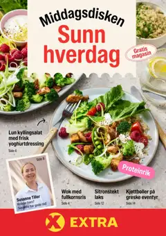 Forhåndsvis Coop Extra Middagsdisken sunn hverdag fra butikk Coop Extra gyldig fra 09/08/2026