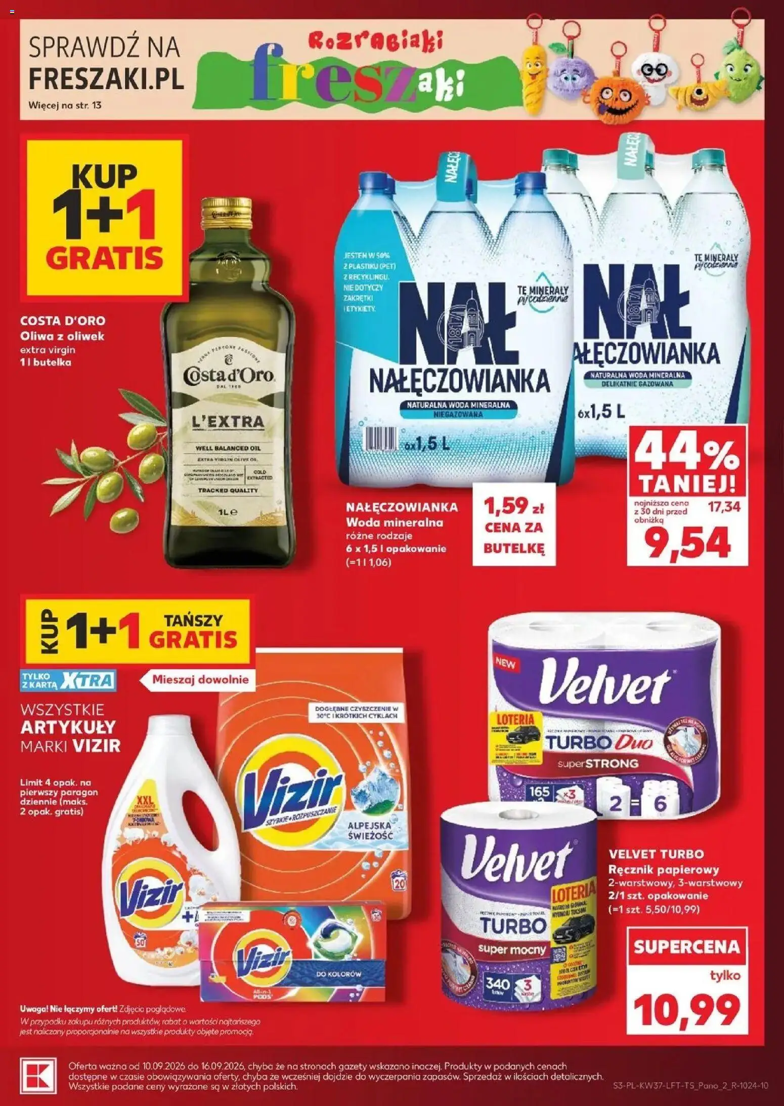 Pogląd gazetki "Kaufland gazetka" ze sklepu Kaufland ważnej od 10.09.2026