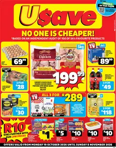 Preview of Usave flyer valid from 19/10/2026