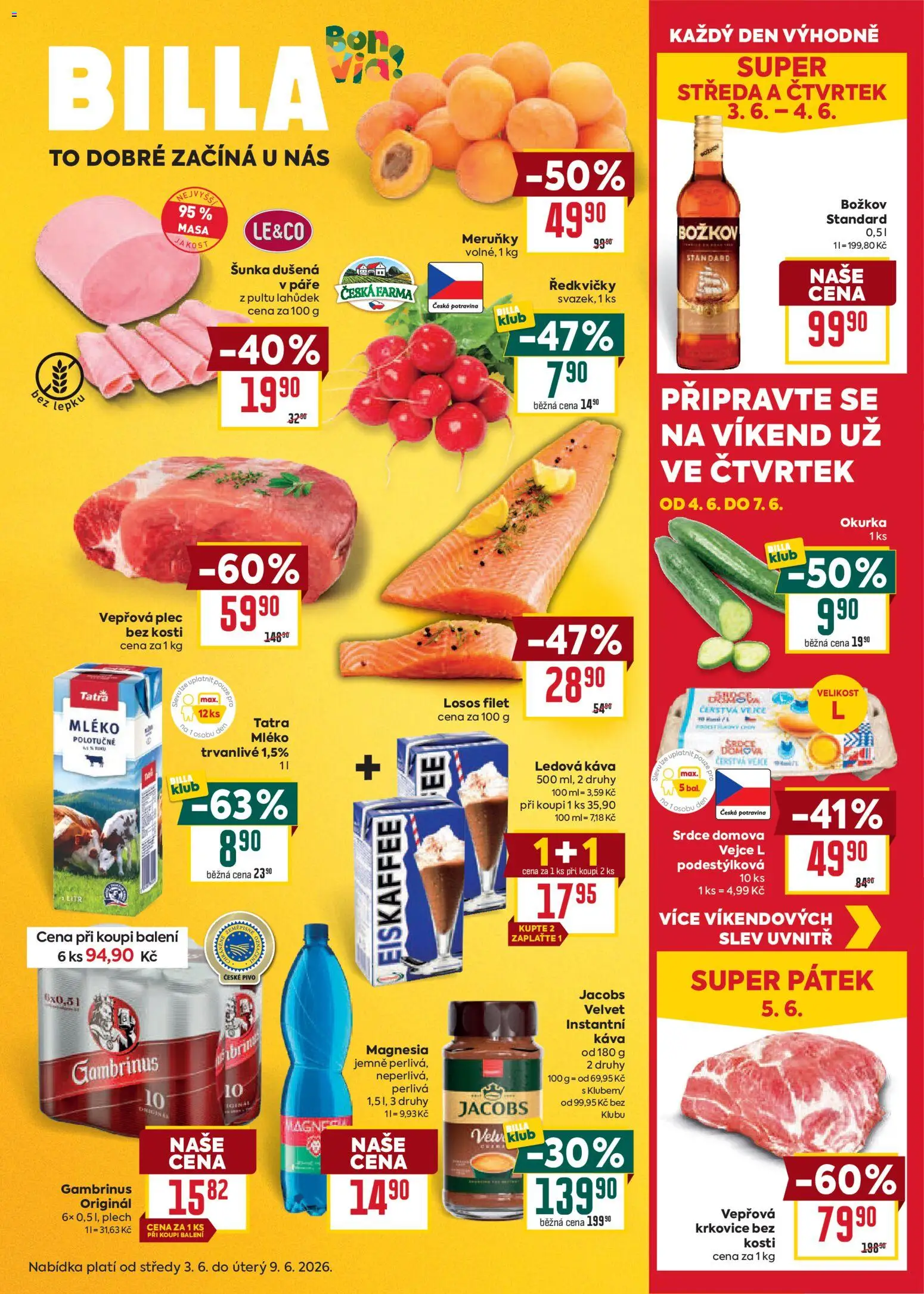Náhled nabídky: Billa Billa Malý leták platný od 03.06.2026