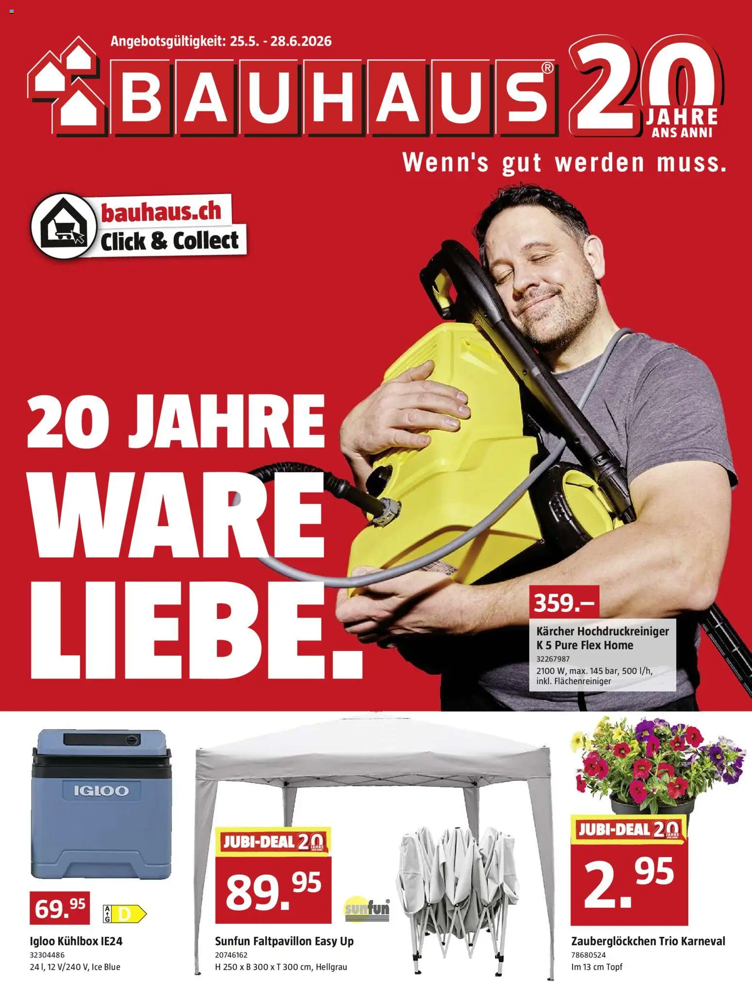 Vorschau des Merkblatts Bauhaus aktionen vom Shop Bauhaus gültig von 25.05.2026 bis 28.06.2026
