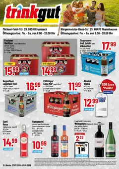 Vorschau von dem Prospekt des Geschäftes Trinkgut, gültig ab dem 27.07.2026