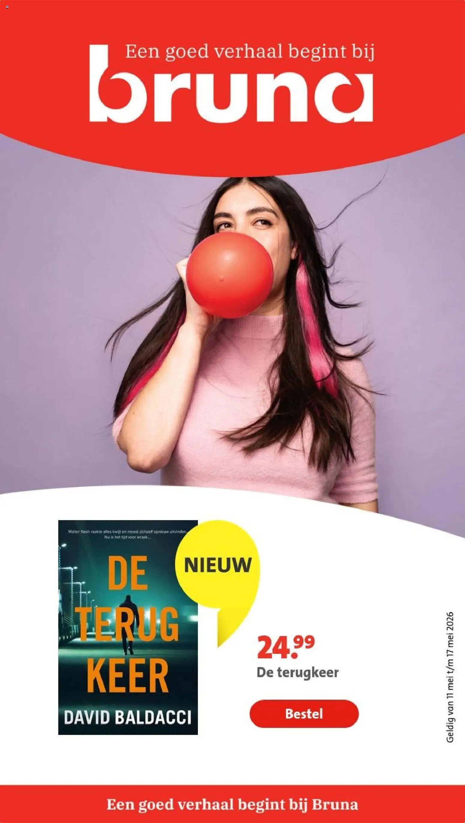 Voorbeeld van Bruna folder van winkel Bruna geldig vanaf 11-05-2026