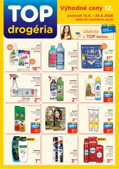 Náhľad TOP Drogéria letáku platného od 15.06.2026