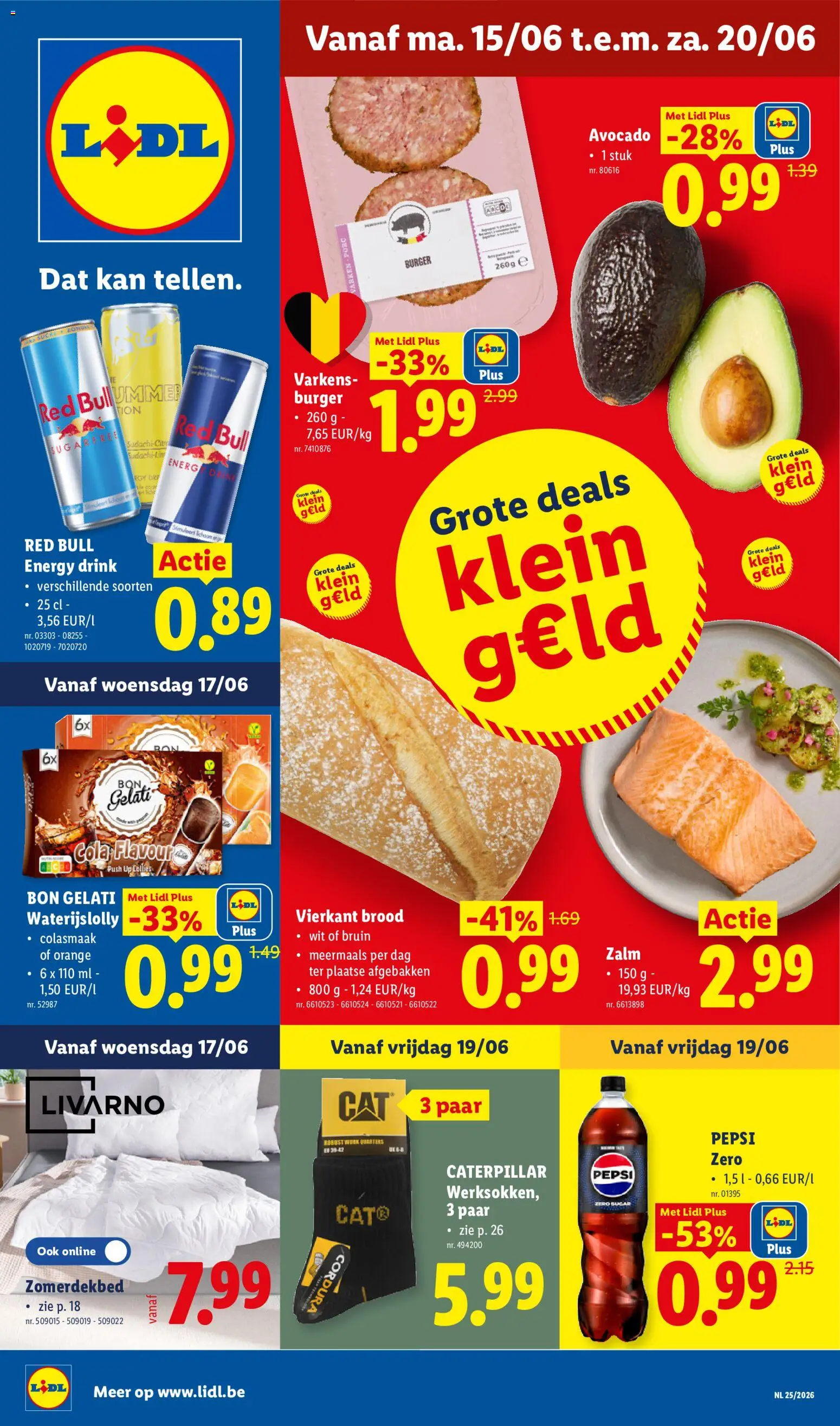 Voorbeeld van Lidl Folder week 25 van winkel Lidl geldig vanaf 15/06/2026