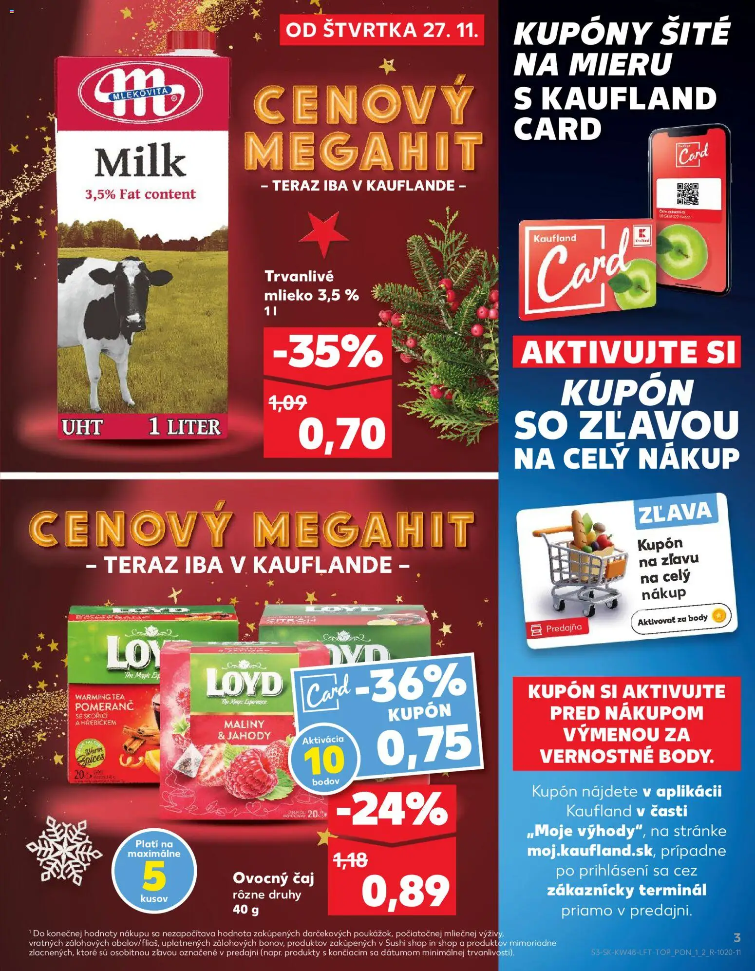 Náhľad Kaufland letáku platného od 27.11.2025