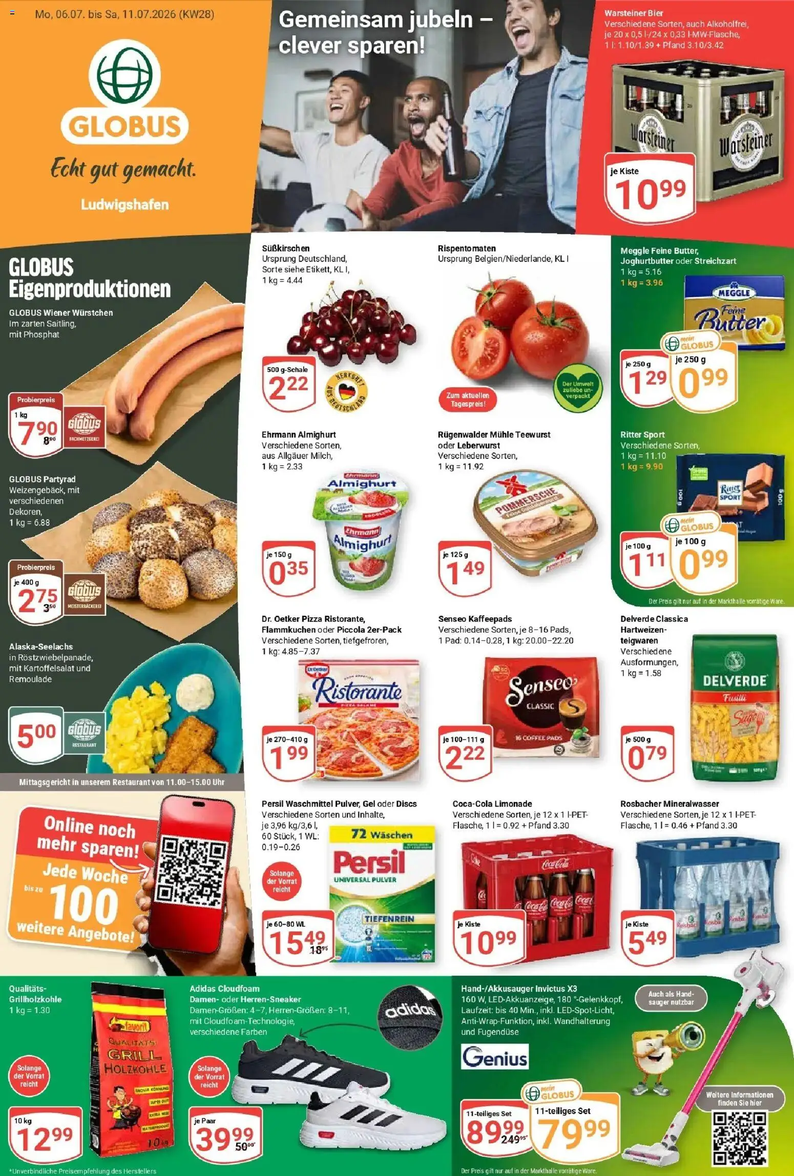 Vorschau von dem Prospekt des Geschäftes Globus, gültig ab dem 06.07.2026
