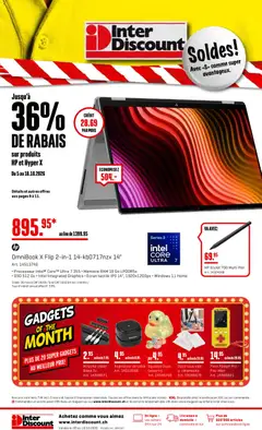 Vorschau des Merkblatts Interdiscount aktionen FR vom Shop Interdiscount gültig von 05.10.2026 bis 18.10.2026