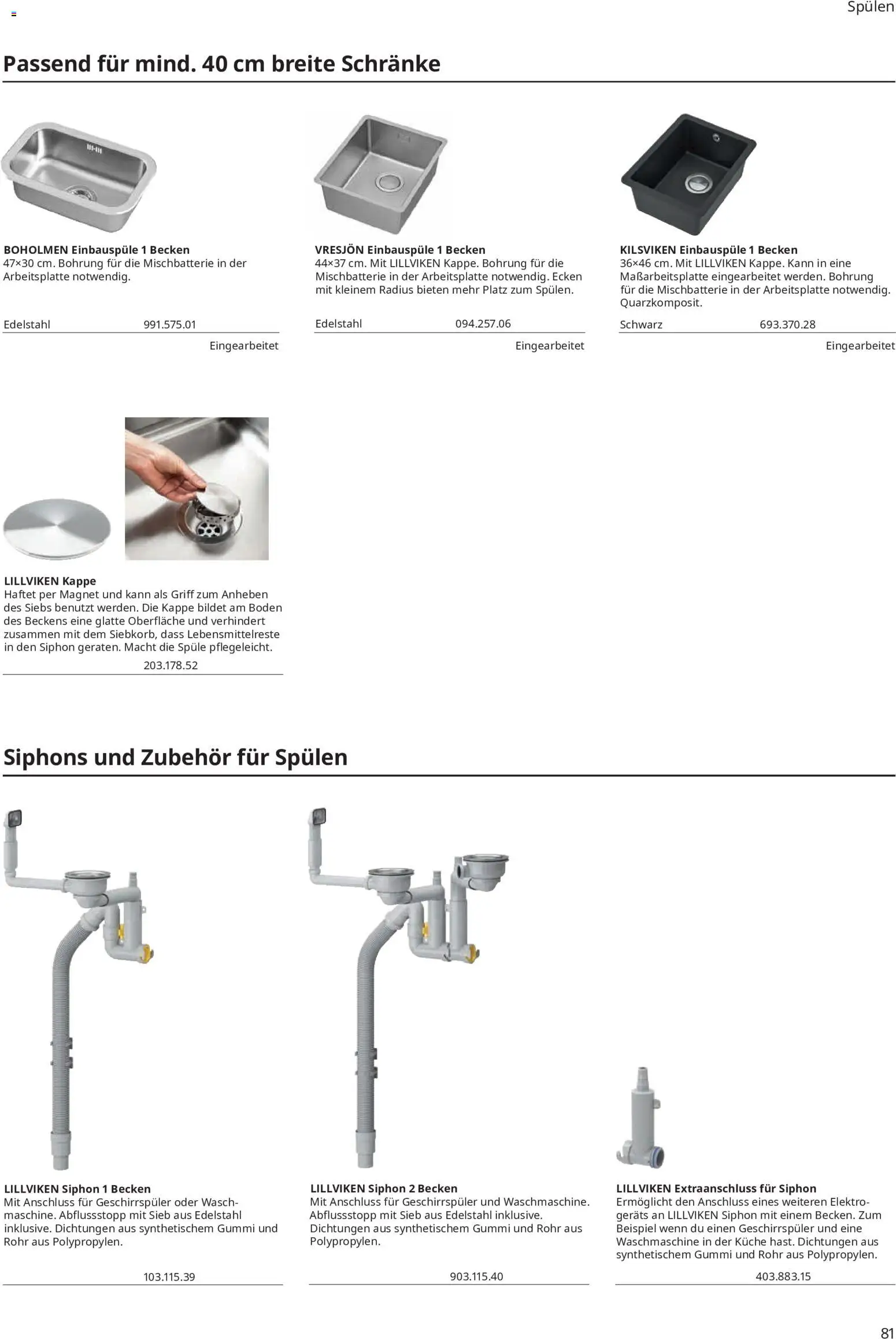 Vorschau von dem Prospekt des Geschäftes Ikea, gültig ab dem 16.09.2026 - Waschmaschine, Küche, Geschirrspüler, Kappe