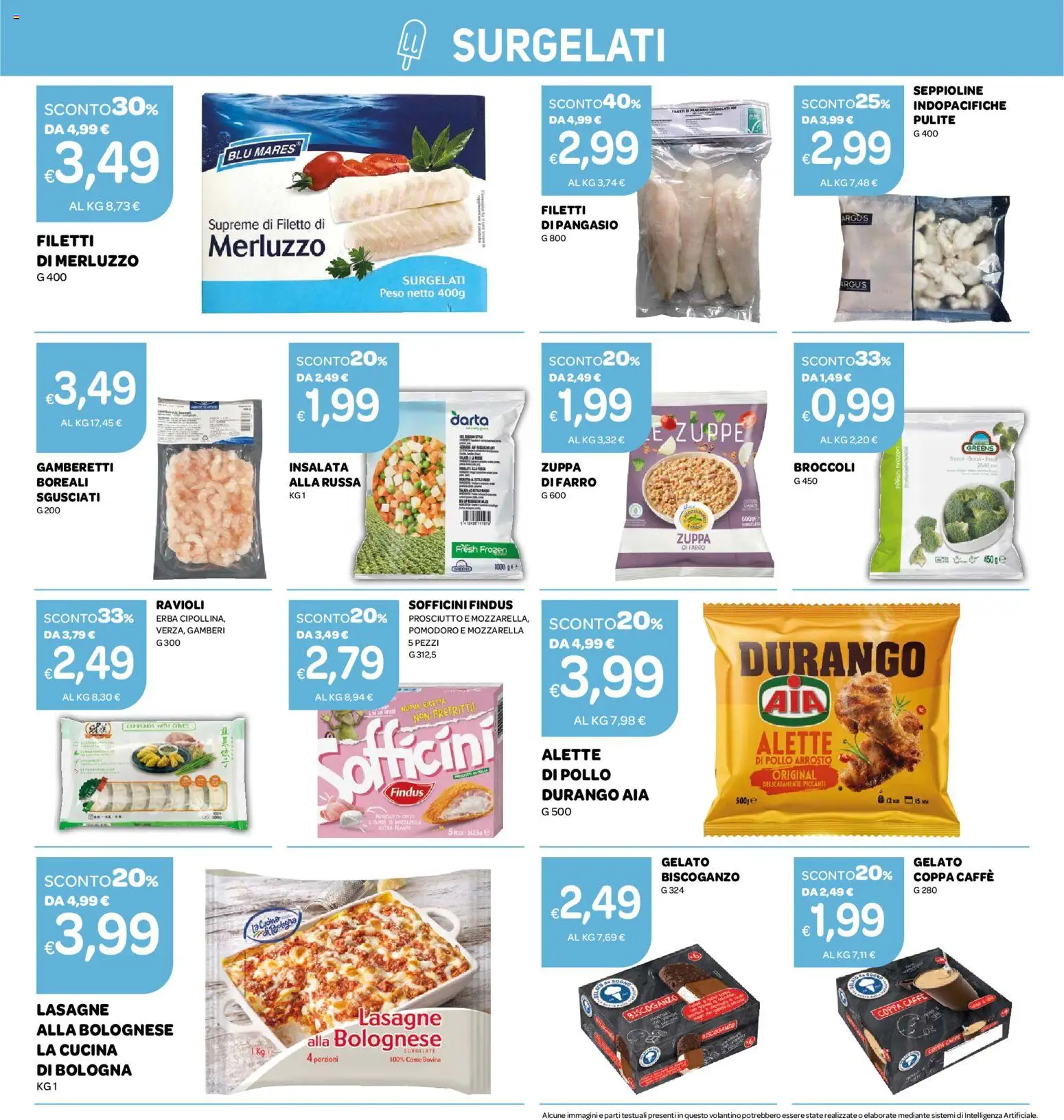 Anteprima dell'opuscolo Ekom volantino Toscana dal negozio Ekom valido da 20/10/2026 - Pollo, Lasagne, Insalata, Pomodoro, Filetto, Gamberetti, Pollo arrosto, Zuppe