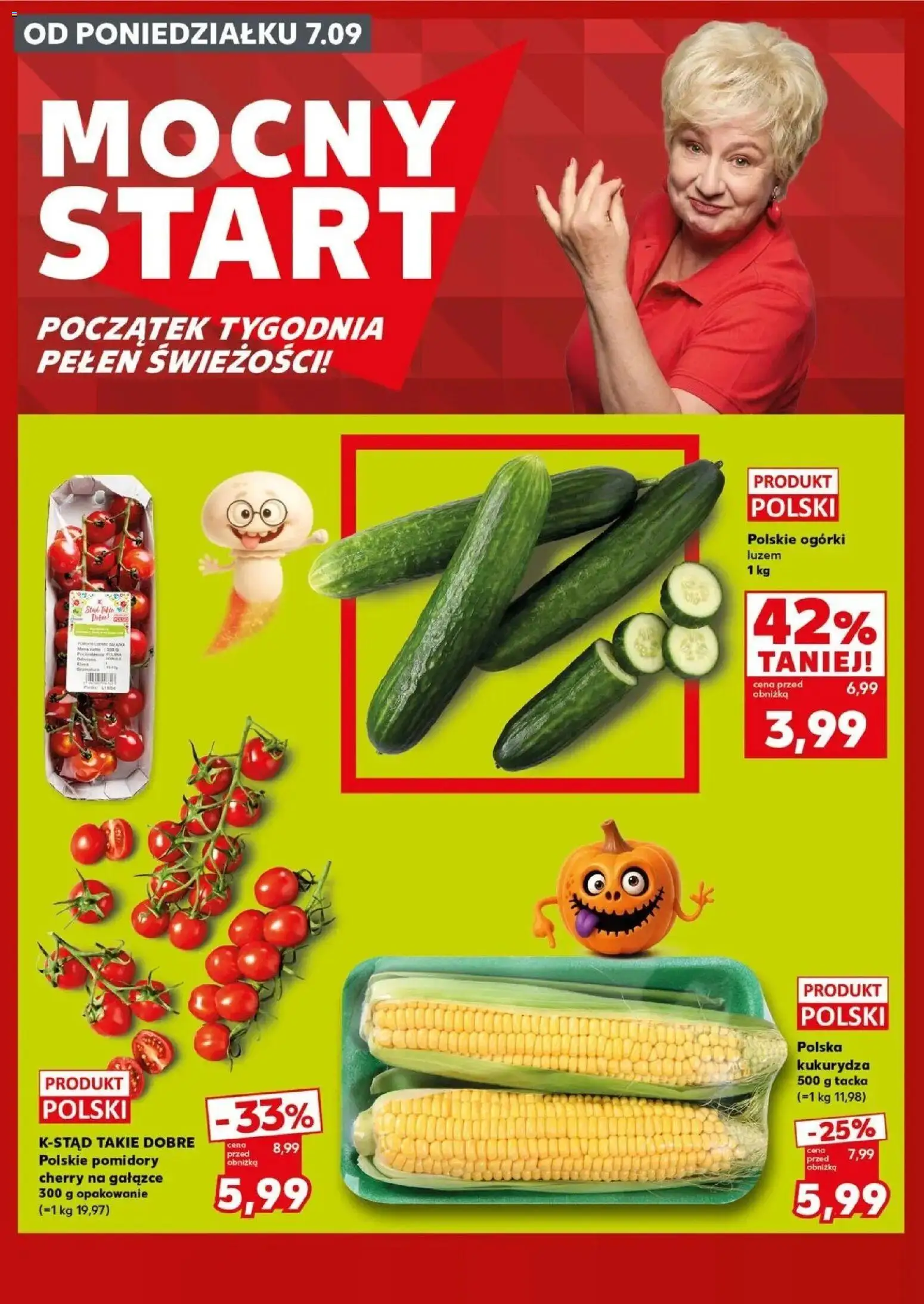 Pogląd gazetki "Kaufland gazetka - Mocny start" ze sklepu Kaufland ważnej od 07.09.2026