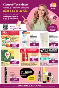 Náhled nabídky: TETA Drogerie TETA Drogerie leták - Klub platný od 10.09.2026
