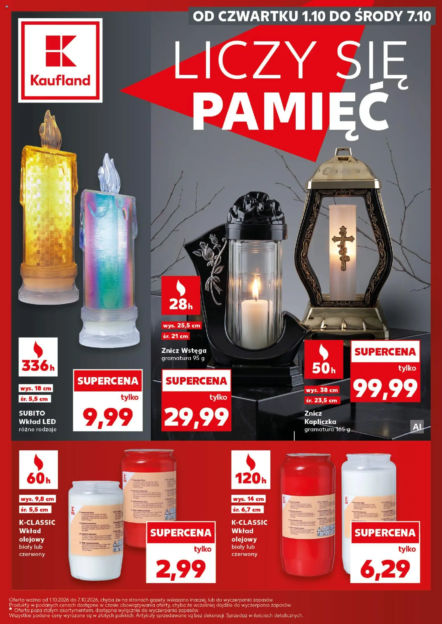 Náhled nabídky: Kaufland Polsko Kaufland Polsko leták - Katalog znicze platný od 01.10.2026