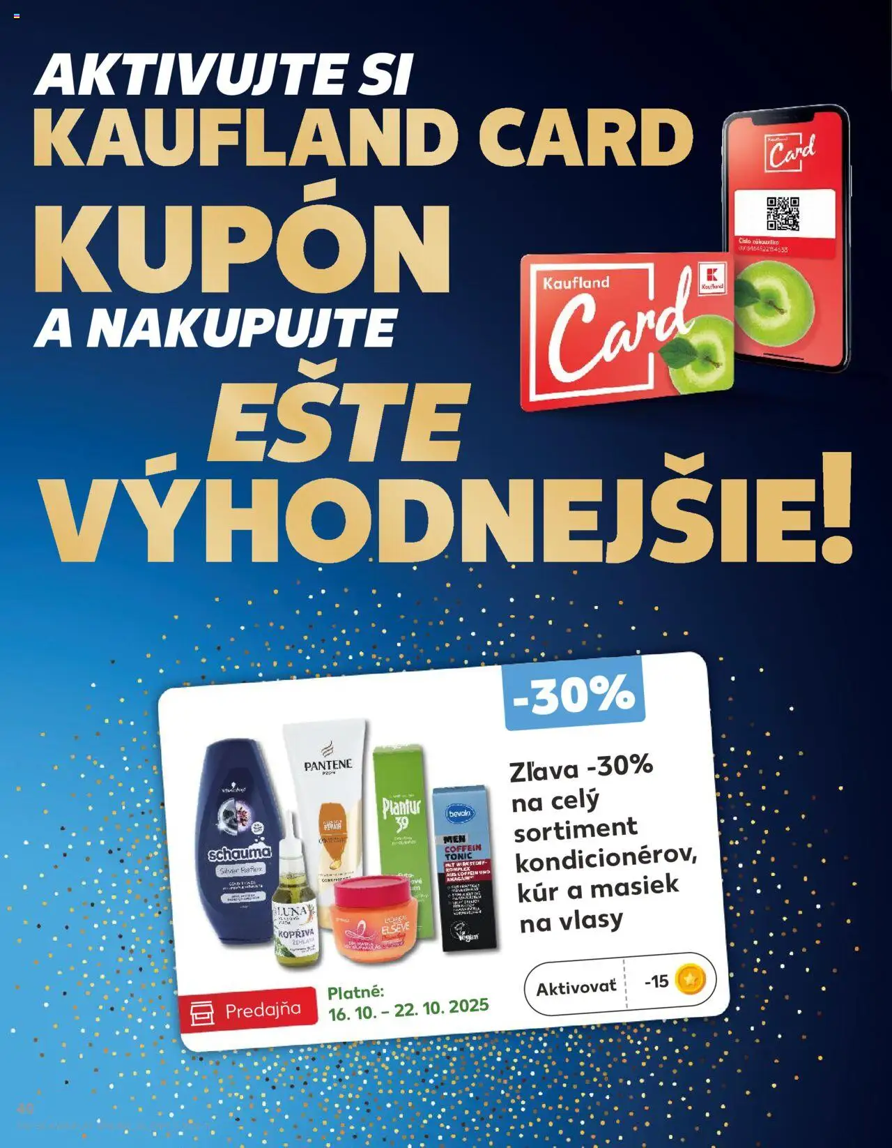 Náhľad Kaufland letáku platného od 16.10.2025 - Šampón