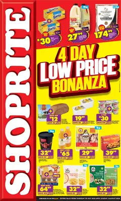 Preview of Shoprite flyer valid from 30/07/2026