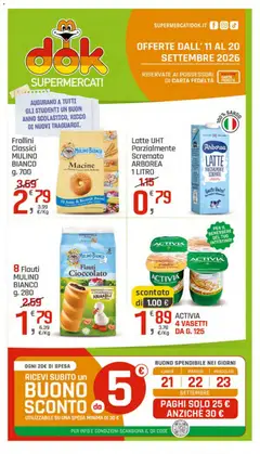 Anteprima dell'opuscolo DOK volantino Puglia dal negozio DOK valido da 11/09/2026