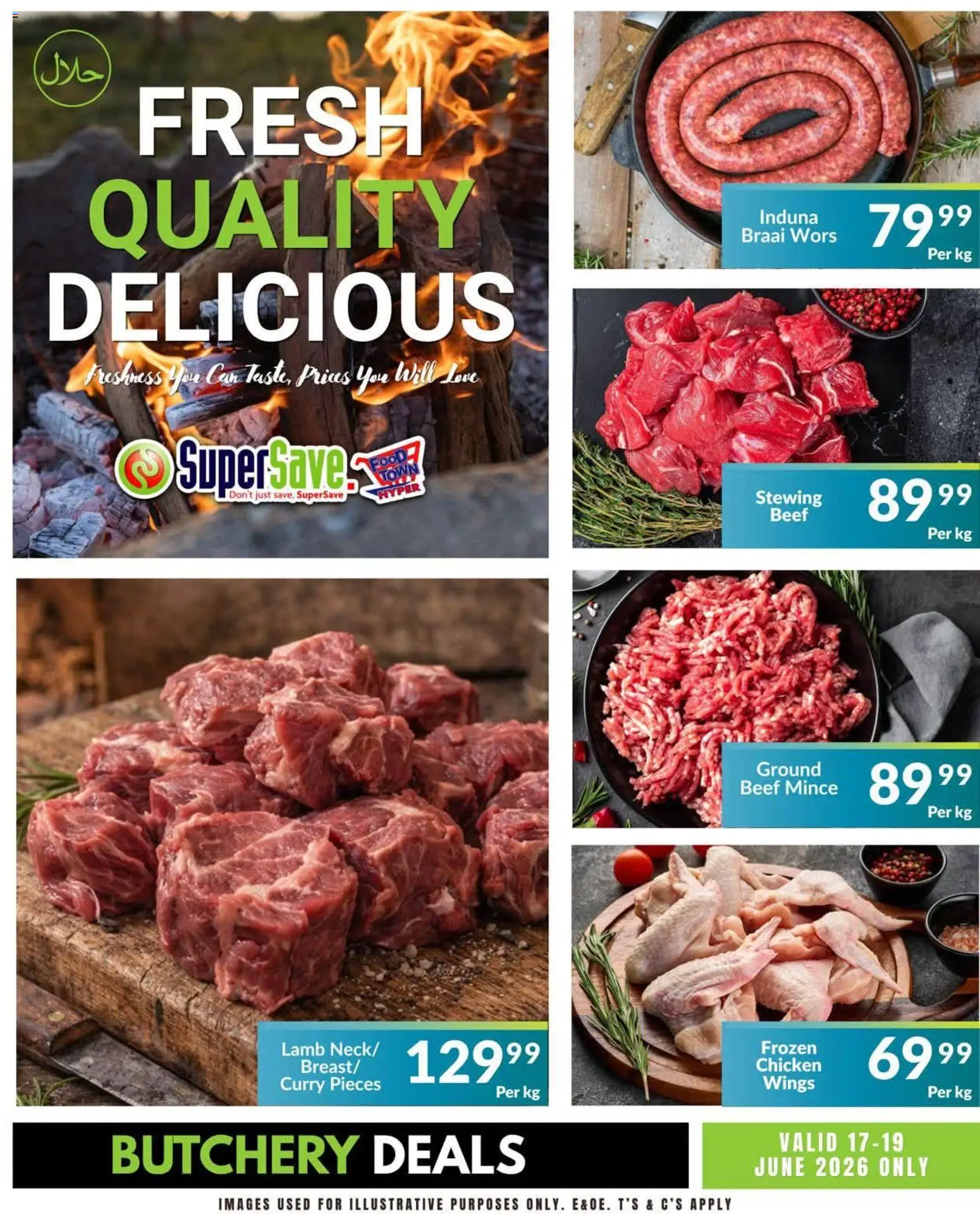 Preview of Super Save flyer valid from 17/07/2026 - Chicken, Beef