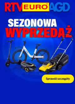 Pogląd gazetki "RTV Euro AGD Sklep oferta - Sezonowa wyprzedaż" ze sklepu RTV Euro AGD ważnej od 05.08.2026