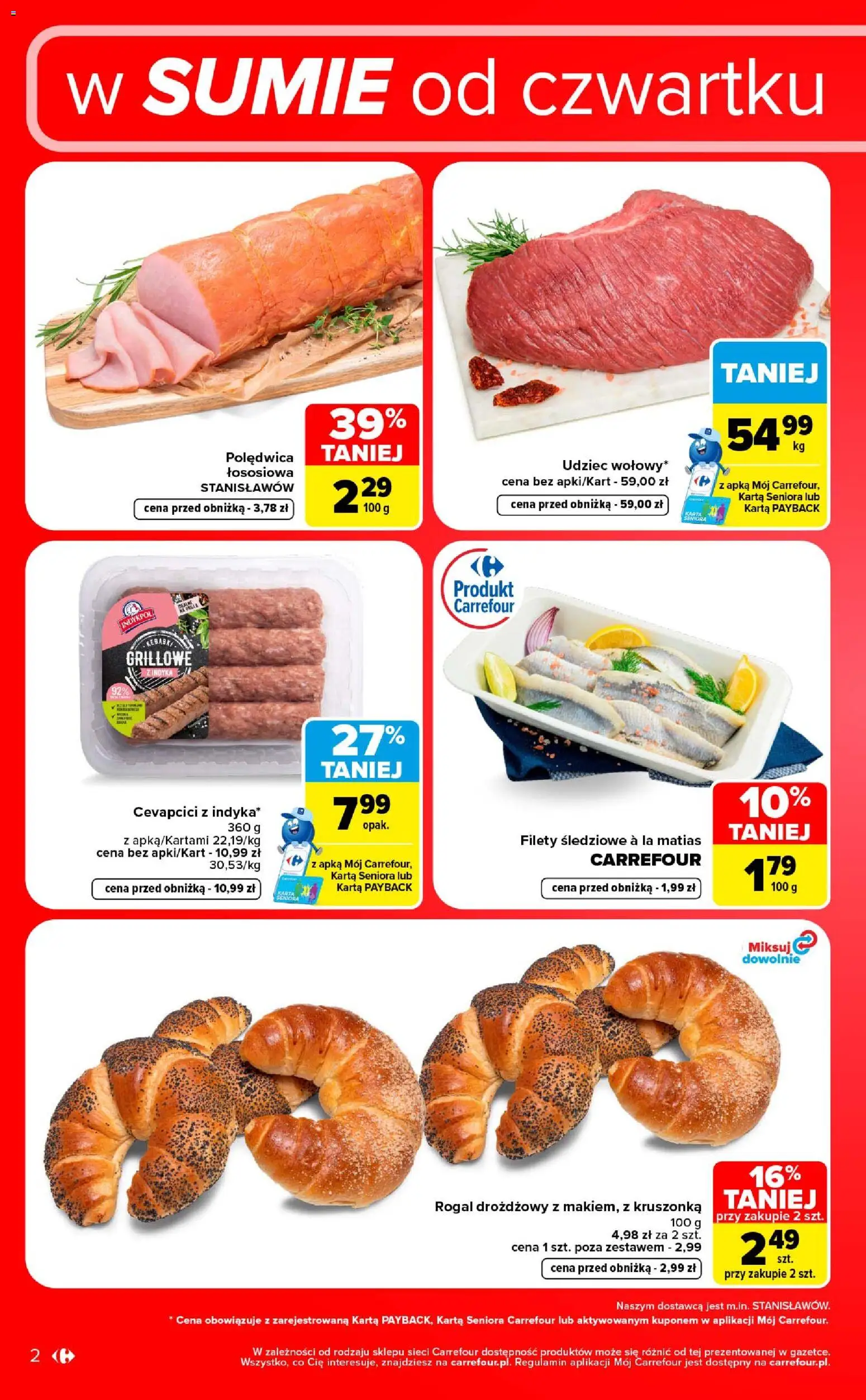 Pogląd gazetki "Carrefour gazetka - Weekend okazji" ze sklepu Carrefour ważnej od 03.09.2026