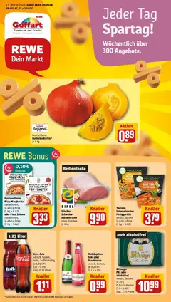 Vorschau von dem Prospekt des Geschäftes Rewe, gültig ab dem 19.10.2026