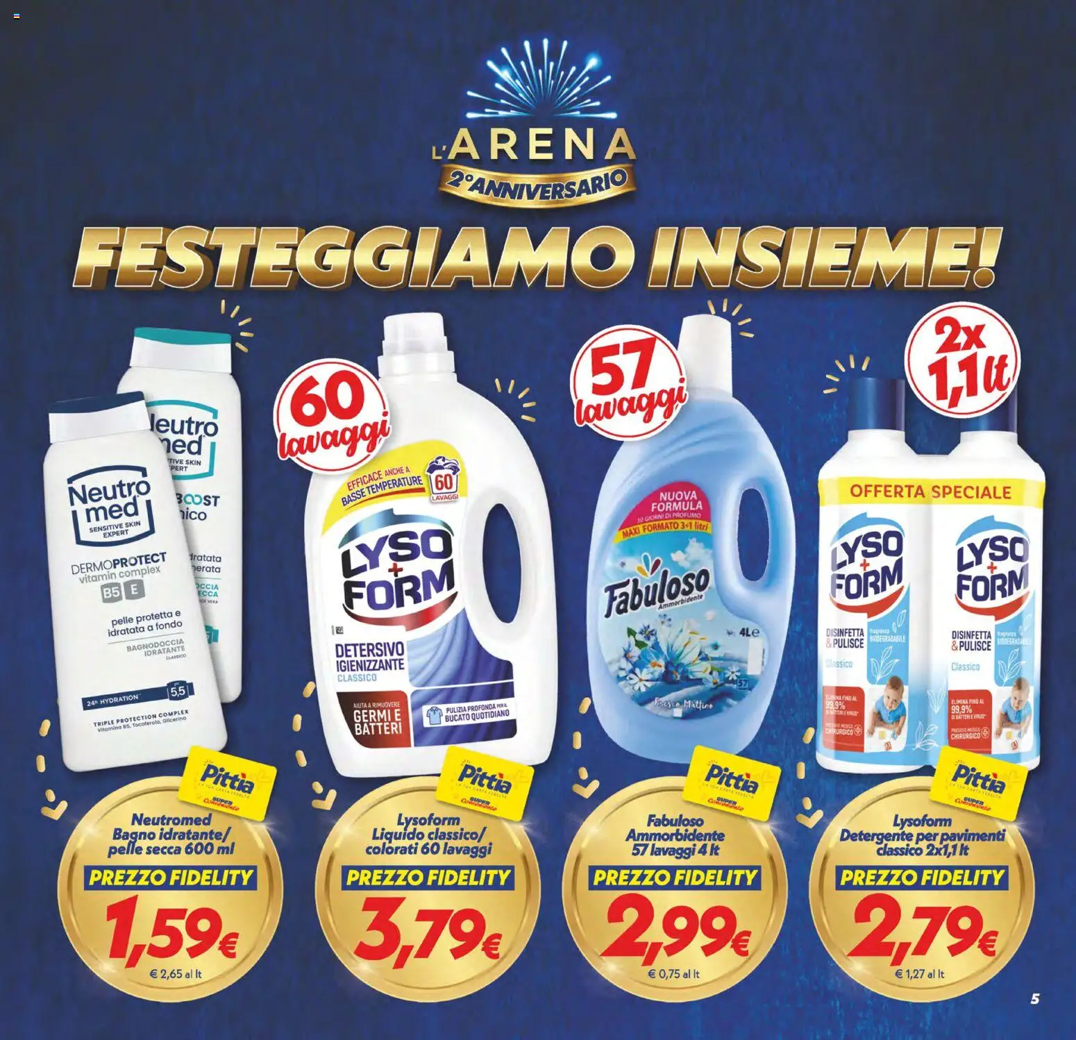 Anteprima dell'opuscolo SuperConveniente volantino Misterbianco dal negozio SuperConveniente valido da 23/10/2026 - Bagno, Profumo, Ammorbidente, Detergente