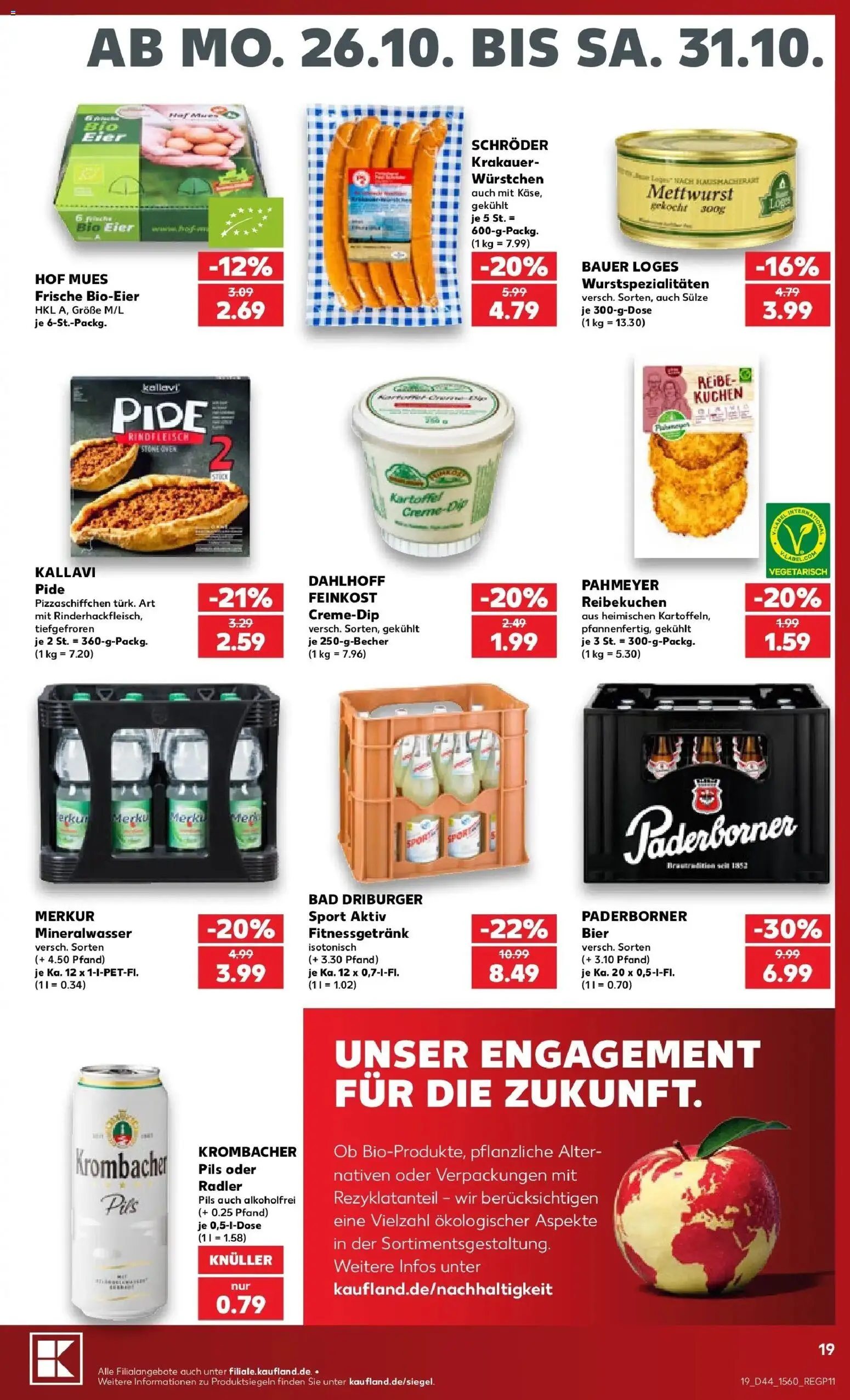 Vorschau von dem Prospekt des Geschäftes Kaufland, gültig ab dem 26.10.2026