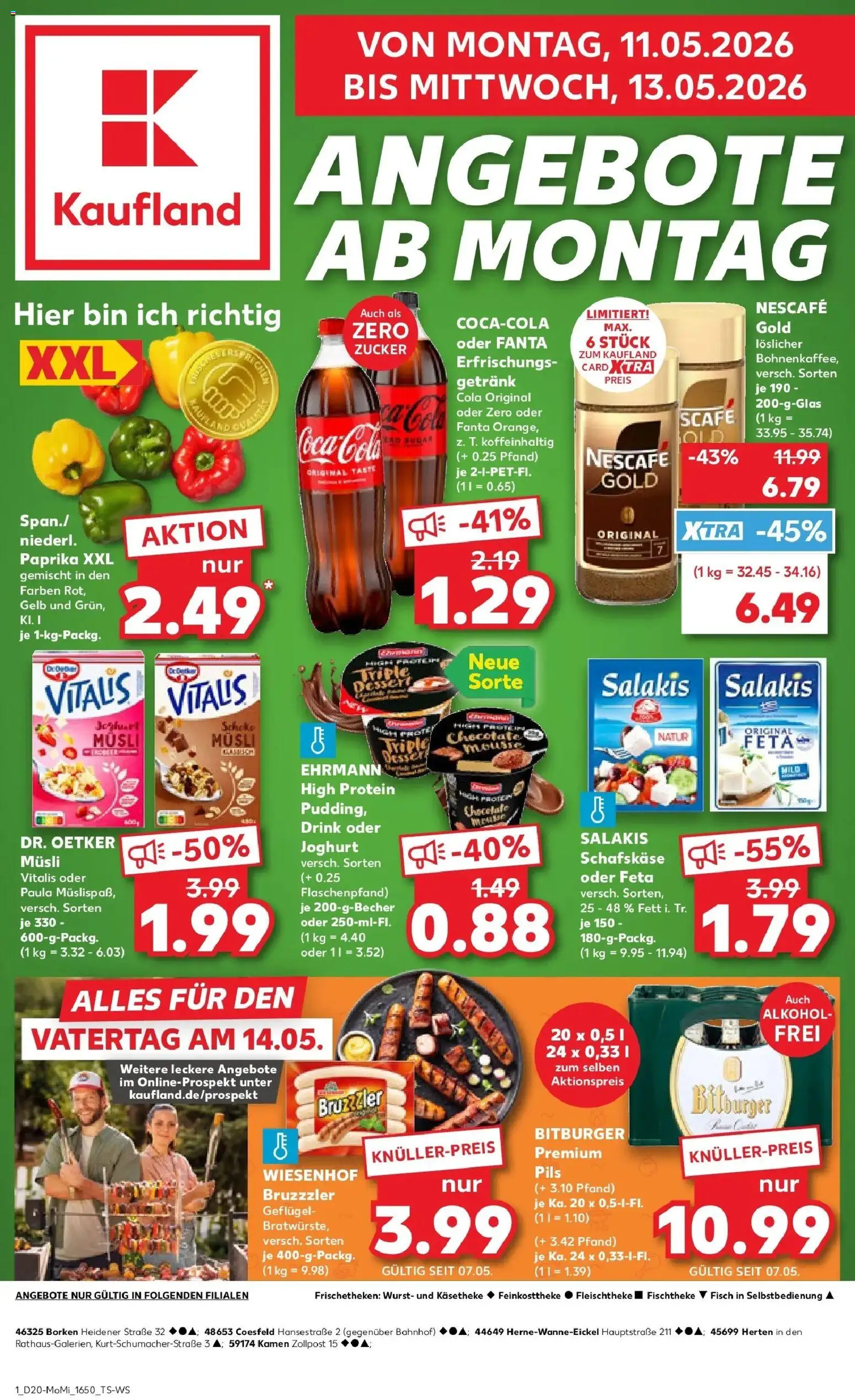 Vorschau von dem Prospekt des Geschäftes Kaufland, gültig ab dem 10.05.2026