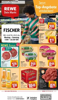Vorschau von dem Prospekt des Geschäftes Rewe, gültig ab dem 05.10.2026