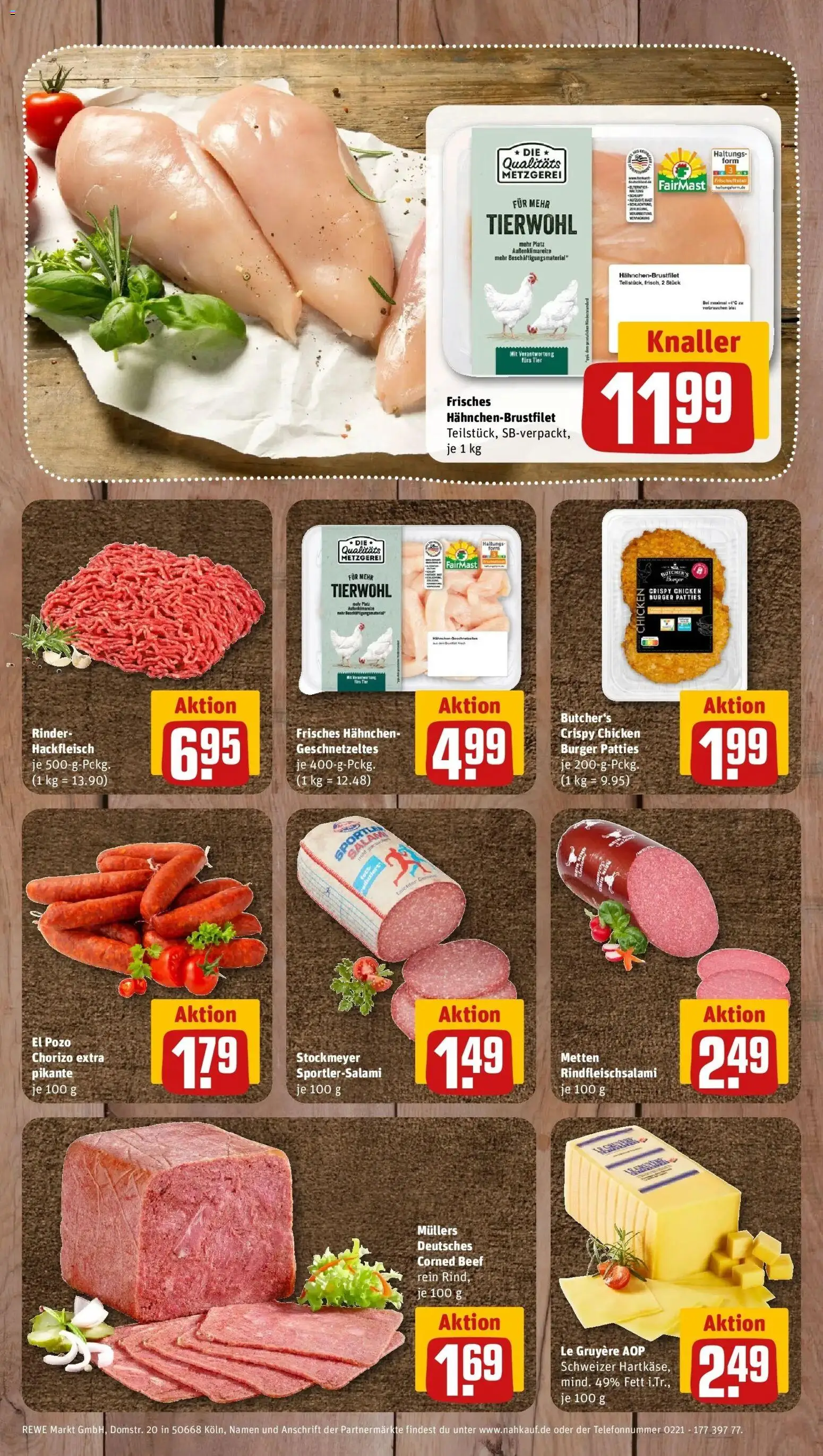 Vorschau von dem Prospekt des Geschäftes Rewe, gültig ab dem 26.10.2026