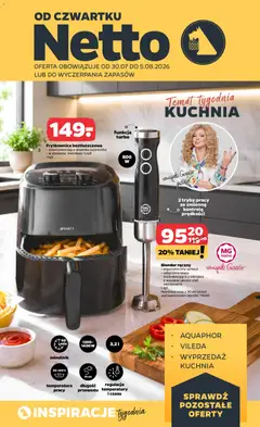 Pogląd gazetki "Netto gazetka od czwartku NonFood" ze sklepu Netto ważnej od 30.07.2026