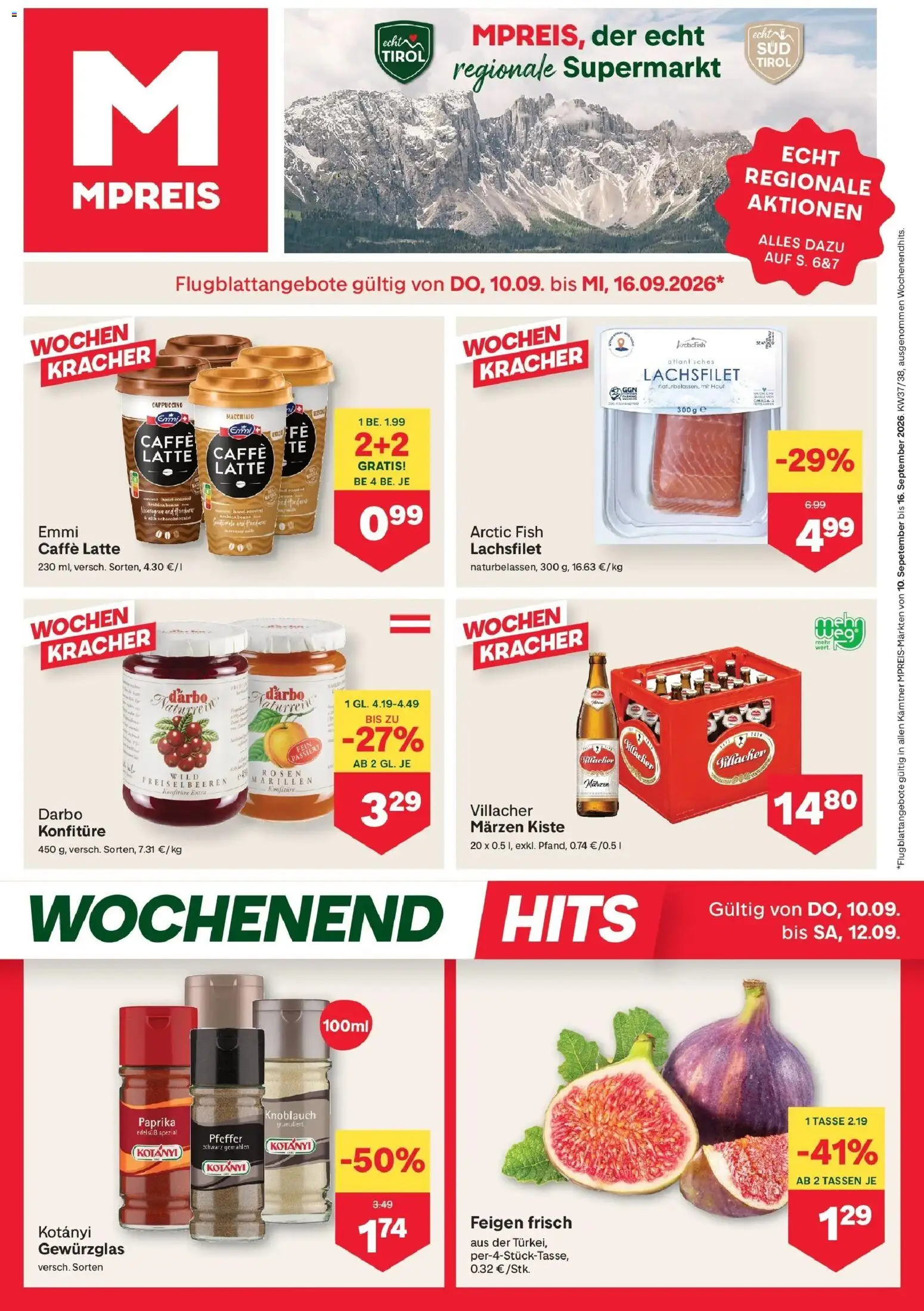 Vorschau der Angebote: MPREIS MPREIS Velden gültig ab 10.09.2026