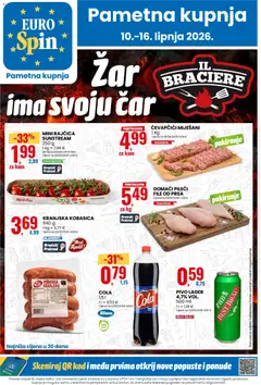 Pregled letka Eurospin Katalog trgovine Eurospin vrijedi od 10.06.2026