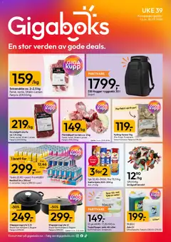 Forhåndsvis Gigaboks kundeavis fra butikk Gigaboks gyldig fra 21/09/2026