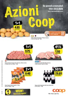 Vorschau des Merkblatts Coop aktionen IT vom Shop Coop gültig von 17.09.2026 bis 23.09.2026