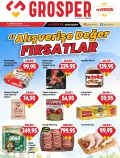 Grosper Grosper Katalog 01.05.2026 - Broşürünün önizlemesi