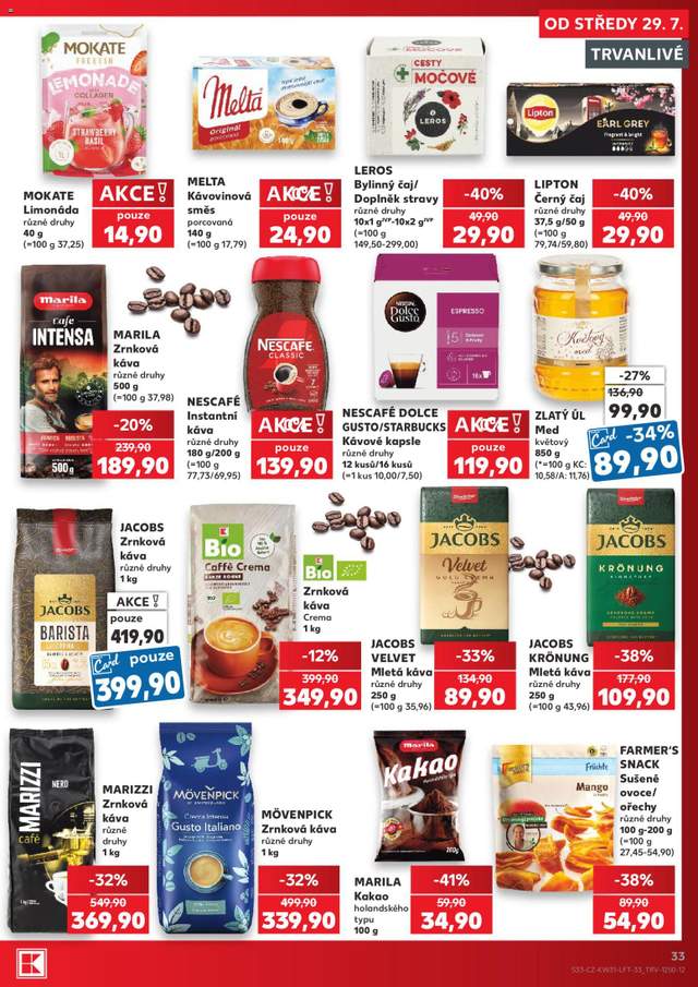 Nový Kaufland leták od 29.07.