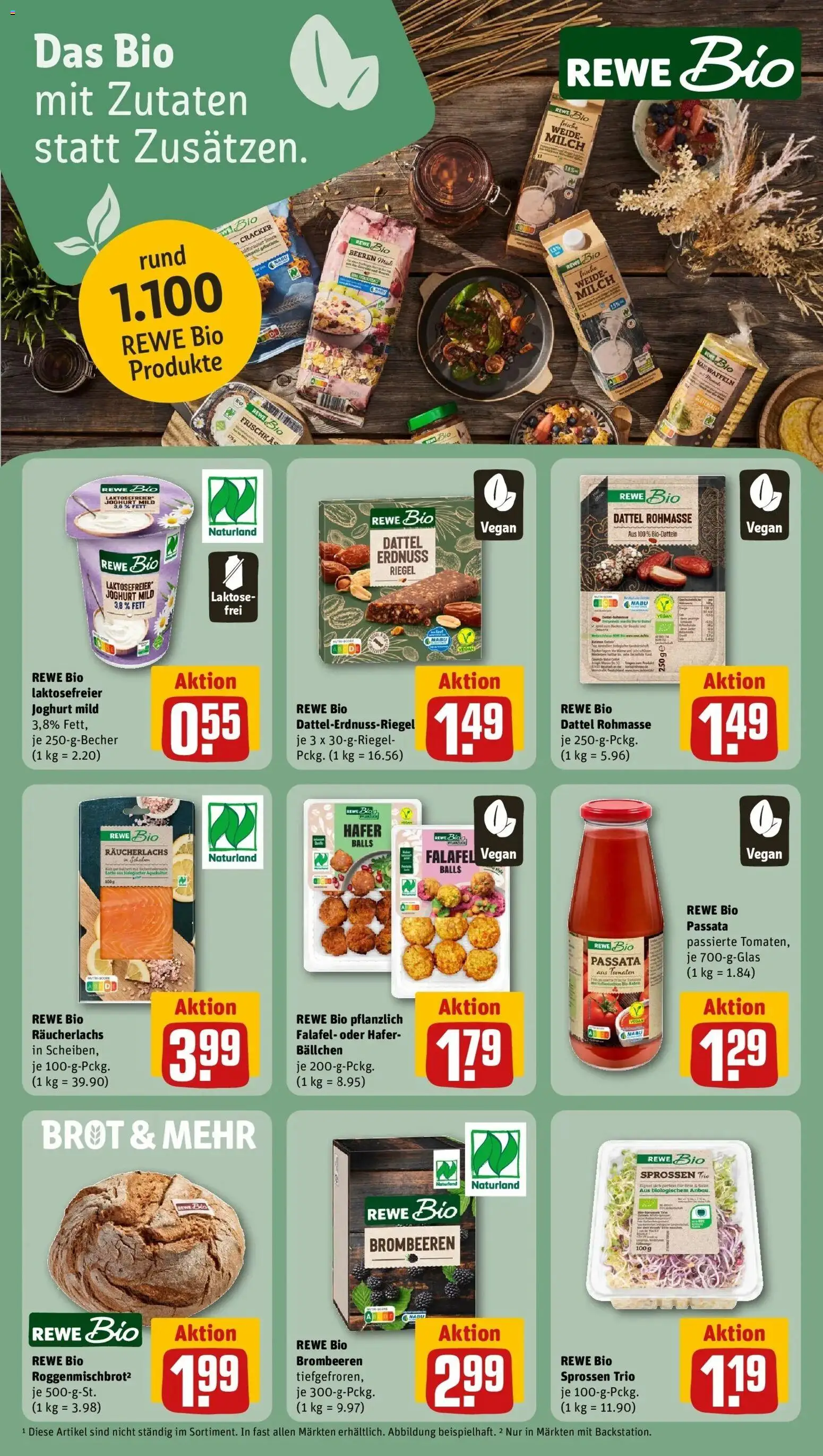 Vorschau von dem Prospekt des Geschäftes Rewe, gültig ab dem 19.10.2026