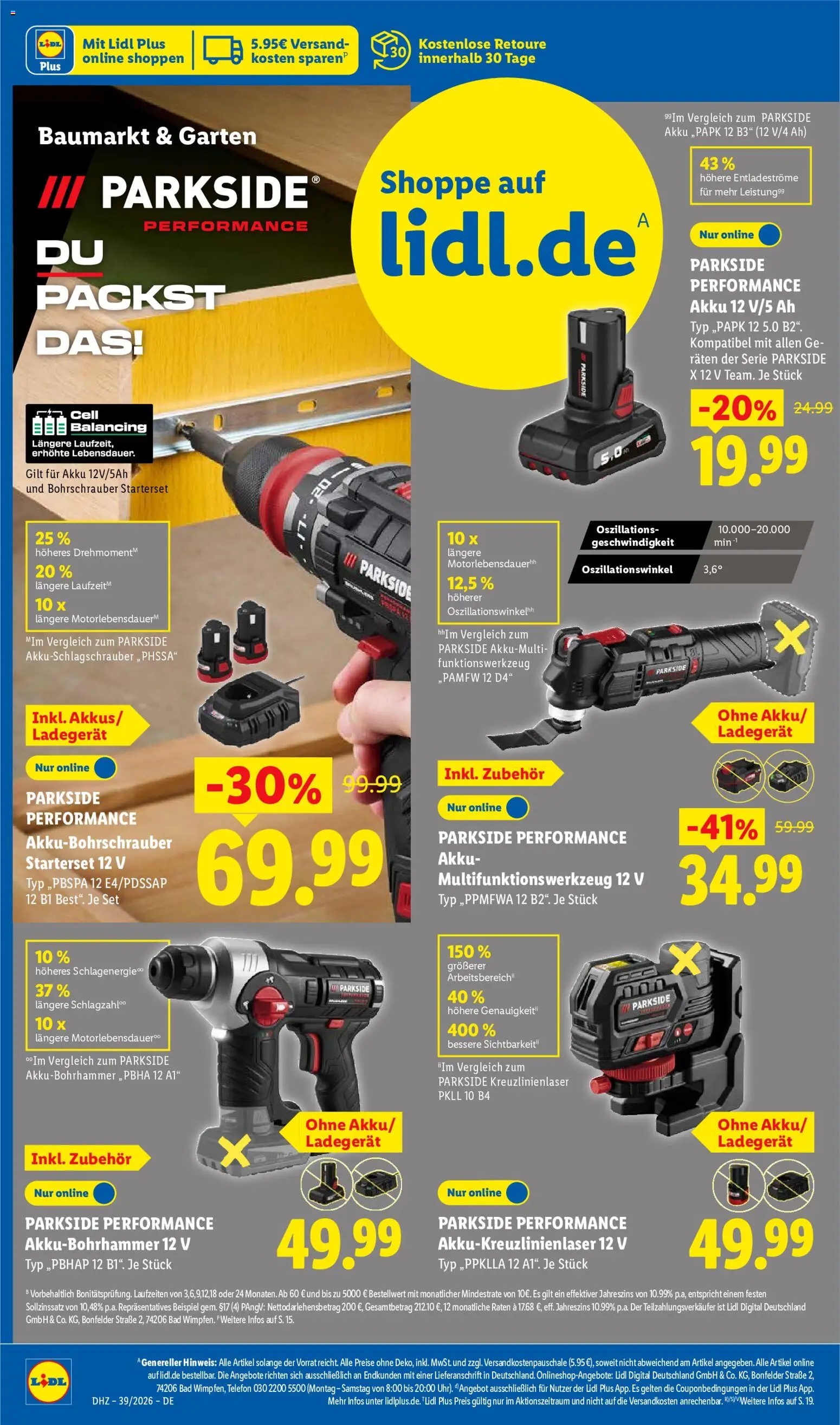 Vorschau von dem Prospekt des Geschäftes Lidl, gültig ab dem 21.09.2026 - Telefon, Bad, Ladegerät