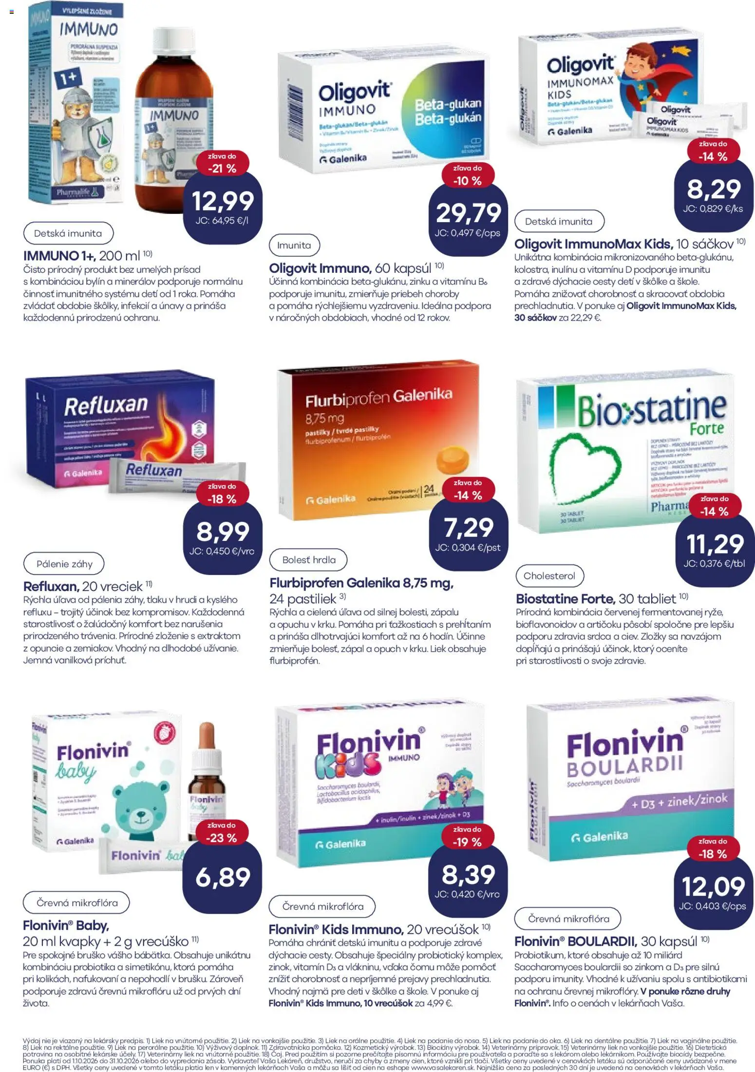 Náhľad Vaša lekáreň letáku platného od 01.10.2026 - Tablet
